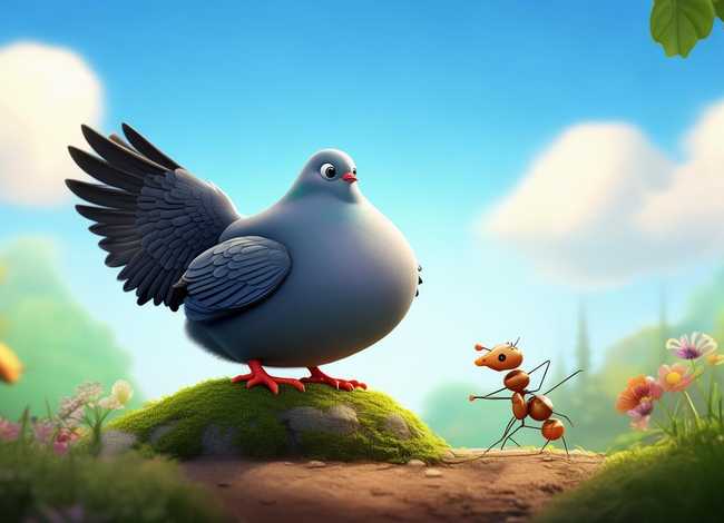 猫小帅儿童故事鸽子和蚂蚁 兔小贝故事鸽子和蚂蚁 猫小帅儿童故事鸽子和蚂蚁 兔小贝故事鸽子和蚂蚁