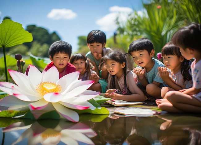 荷花故事会儿童故事；关于荷花的故事幼儿园