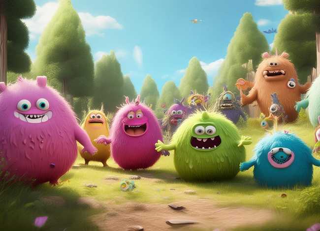 《怪物》儿童故事 - 幼儿怪物故事