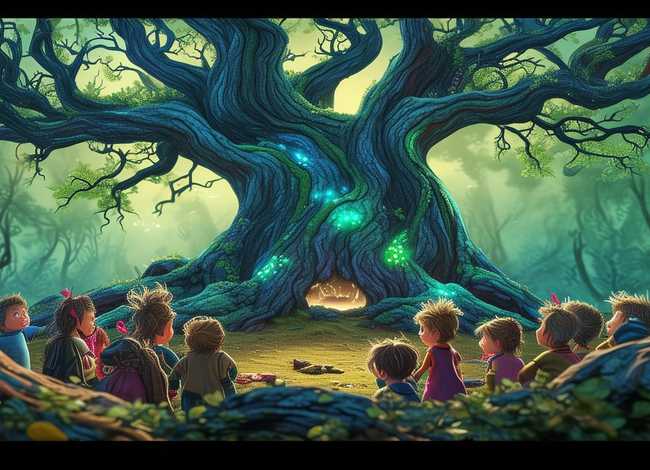 奇怪的树故事儿童（奇怪的大树故事）