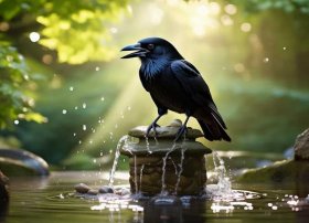 乌鸦喝水儿童故事告诉我们什么；乌鸦喝水这个故事告诉我们了什么