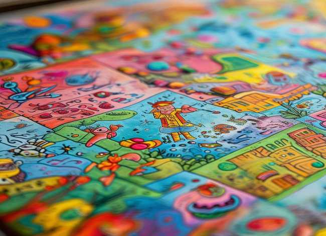 故事绘本涂色填色打印，故事绘本涂色填色打印图片