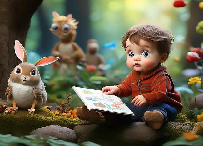 儿童故事配图画 简单儿童故事配图画