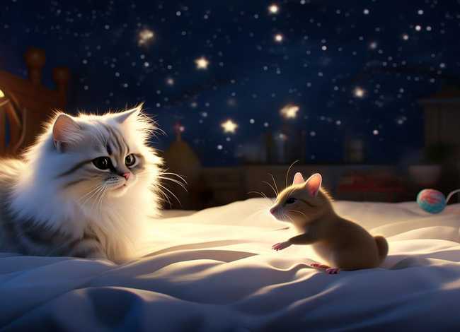 猫和老鼠儿童故事睡前故事 猫和老鼠的睡前小故事