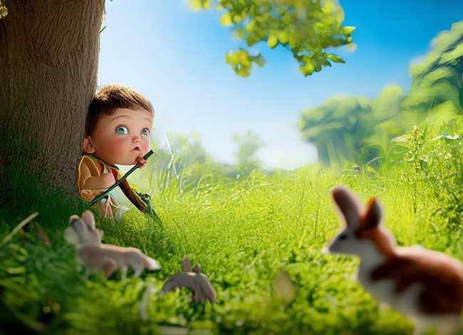 守株待兔的儿童视频故事；守株待兔的故事 视频