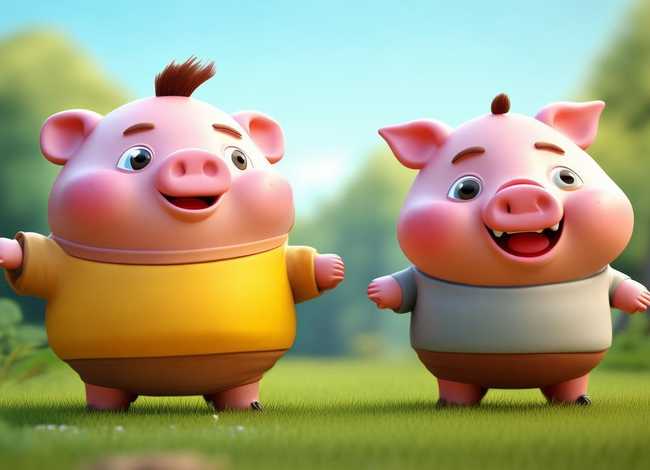 儿童故事小猪咕噜、小猪犀利咕噜的故事