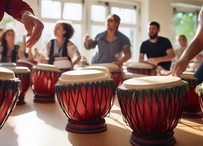鼓课程（红松非洲鼓课程）
