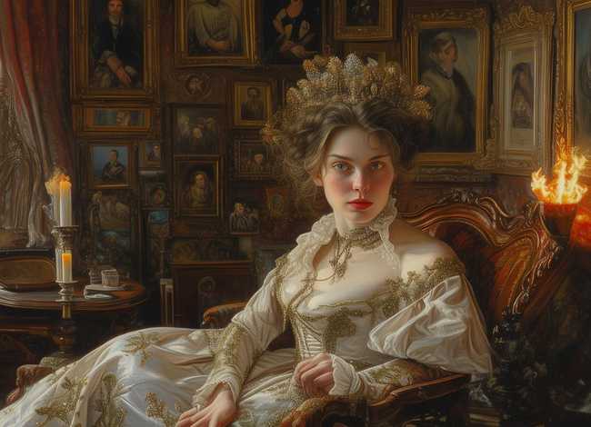 纹肖像故事（肖像画的故事）