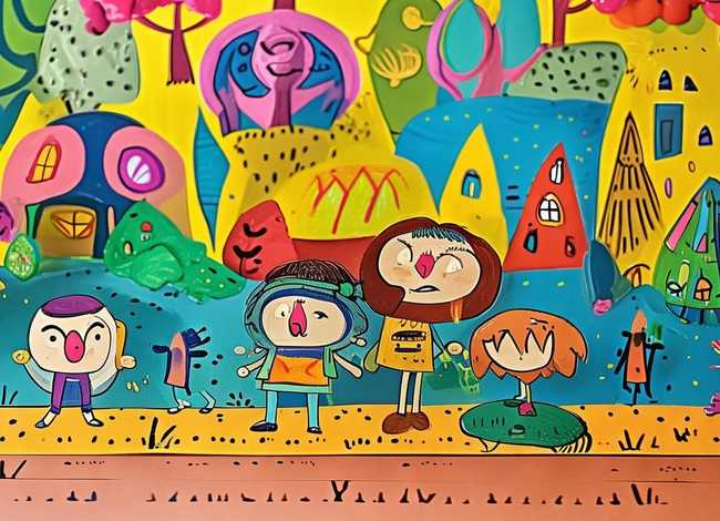 儿童手绘故事连环画 - 幼儿手绘故事书连环画