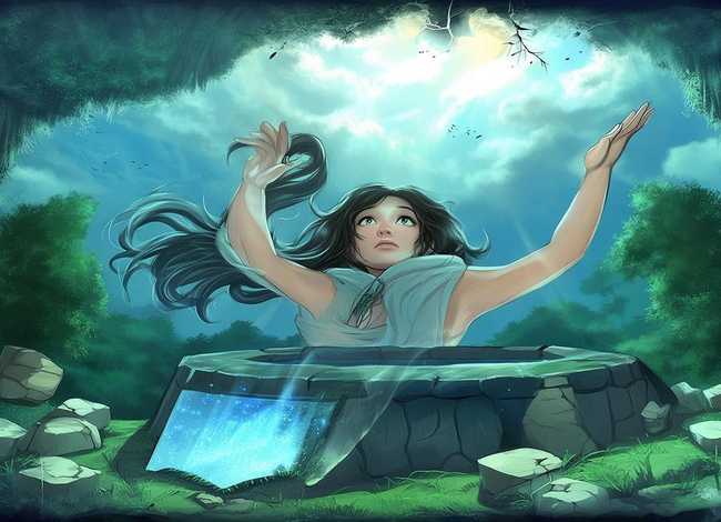 坐井观天的故事完整版，坐井观天的故事完整版女娲补天