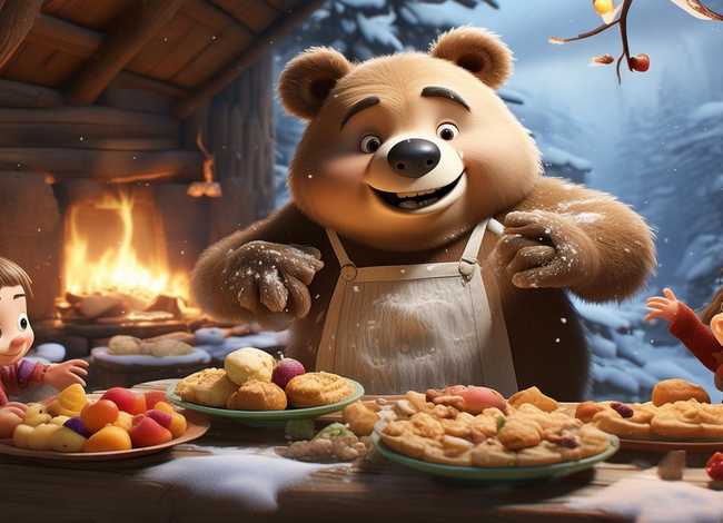 笨狗熊请客儿童故事 笨狗熊请客故事读后感