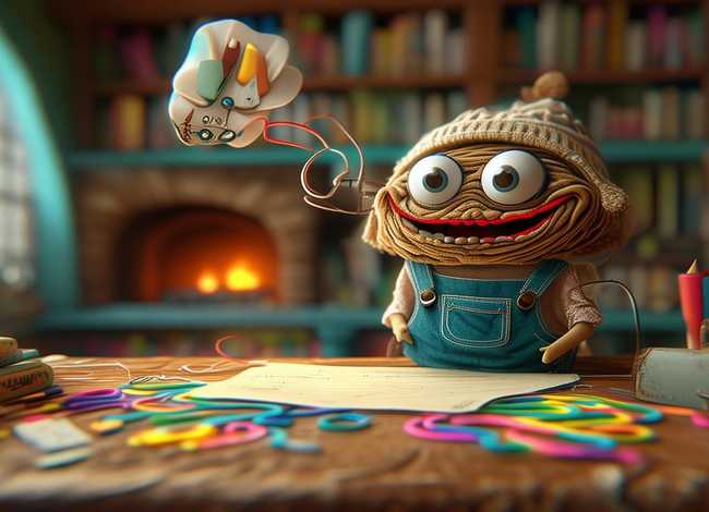 线头的故事；线头的笑话故事