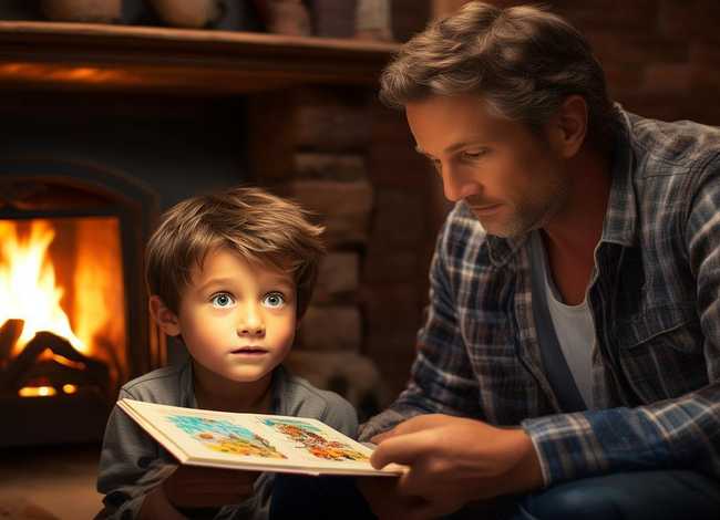 儿童父与子的故事内容；父与子的故事书内容