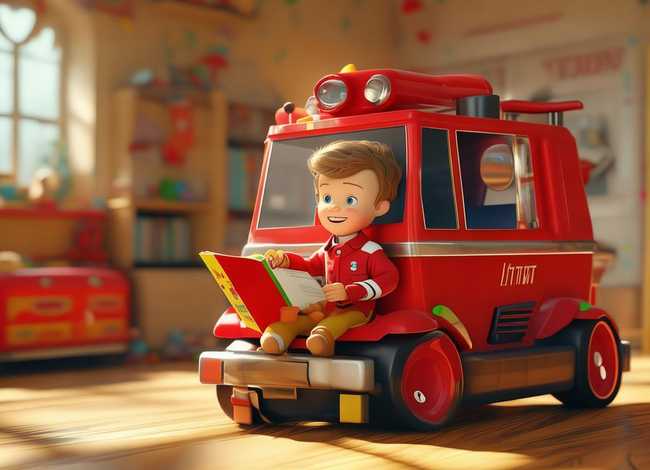 儿童故事消防员的故事 消防员的幼儿故事