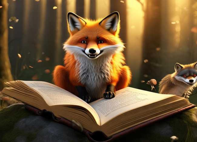 狼和狐狸的故事书 狼和狐狸的故事书图片