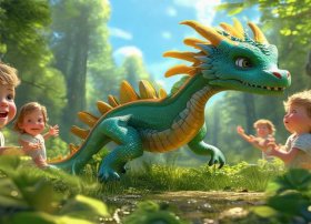 龙的故事儿童3-6岁（关于龙的幼儿故事）