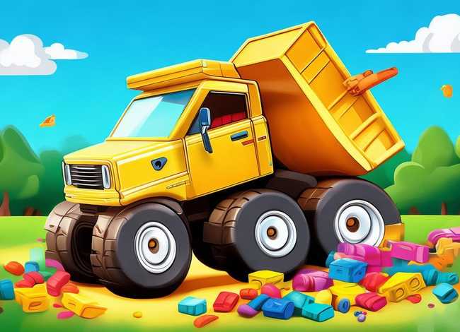 翻斗车的故事文字版 - 翻斗车的故事文字版图片