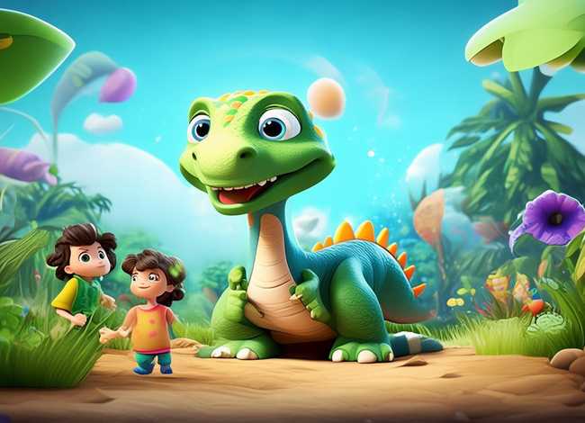 儿童恐龙动画故事视频，恐龙故事动画片视频