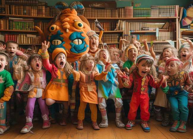 跳蚤故事儿童朗诵表演，朗诵寓言故事跳蚤视频