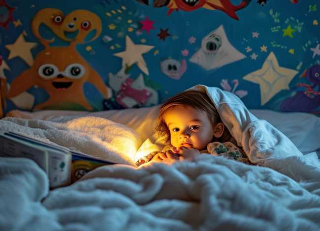 儿童睡前胆小鬼的故事、胆小鬼的绘本故事