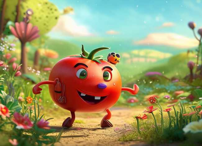 番茄的旅行儿童故事、番茄的旅行幼儿大班
