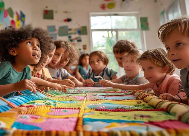 儿童编织故事，幼儿园编织故事