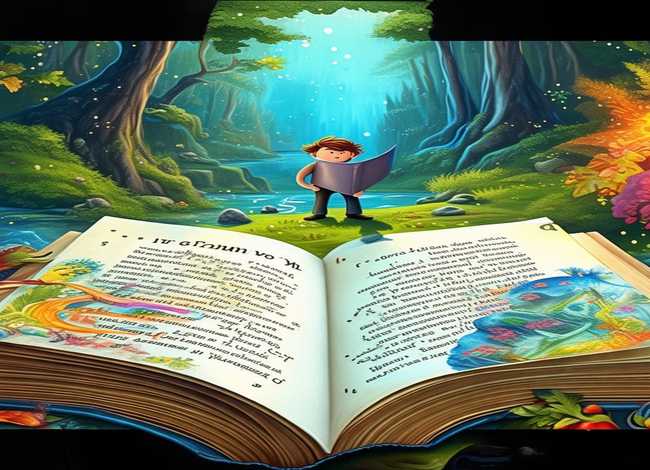 图文并茂的讲故事；图文并茂的图画故事