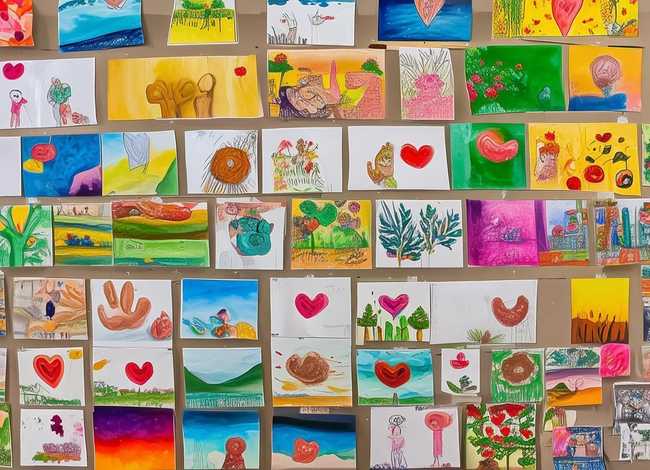 感恩儿童画，感恩儿童画大全