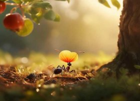 民间故事蚂蚁报恩、民间故事蚂蚁报恩PPT