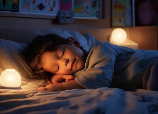 开灯睡觉的图片（开灯睡觉的图片大全）