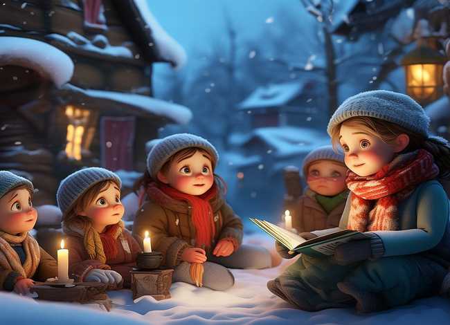 儿童故事雪花全文，幼儿故事雪花原文
