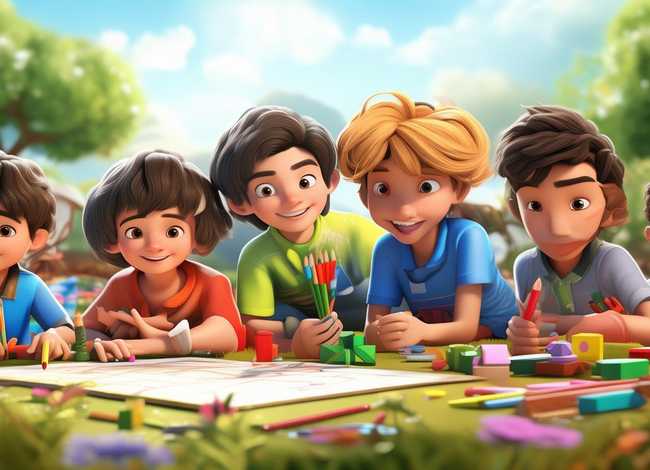 男孩图画儿童6到12岁（男孩图画儿童6到12岁怎么画）