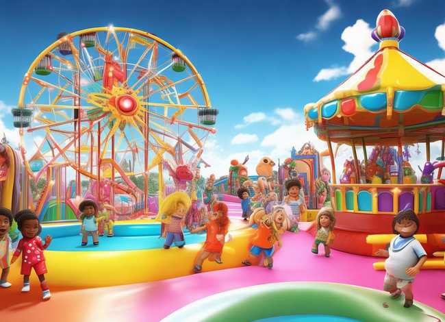 关于游乐场的故事绘本；关于游乐场的故事绘本图片