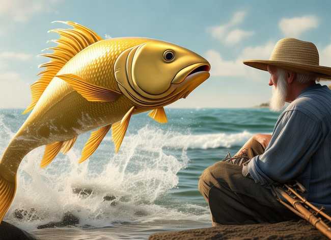 渔夫和金鱼的故事语音讲故事；渔夫和金鱼的故事语音讲故事视频