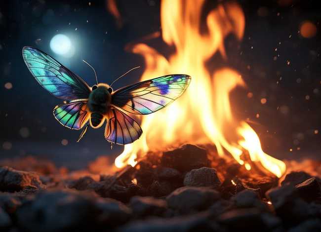 飞蛾扑火儿童故事完整版，飞蛾扑火故事寓意