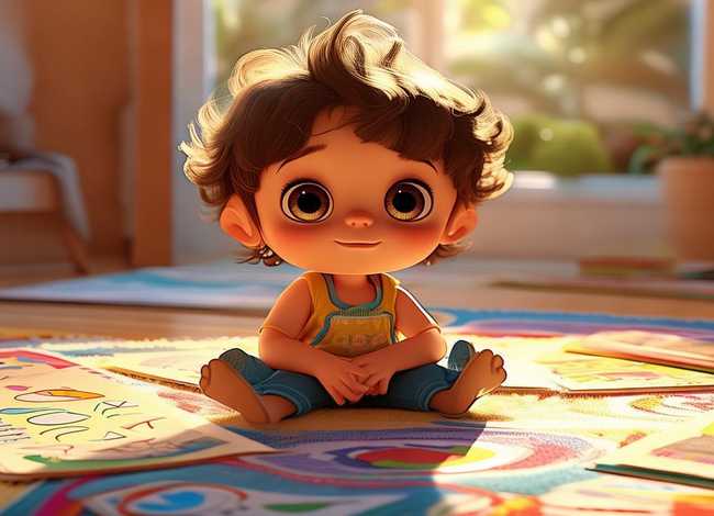 儿童故事认字、幼儿学认字简单故事绘本