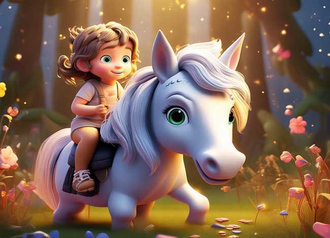 儿童故事配图 - 儿童故事配图插画