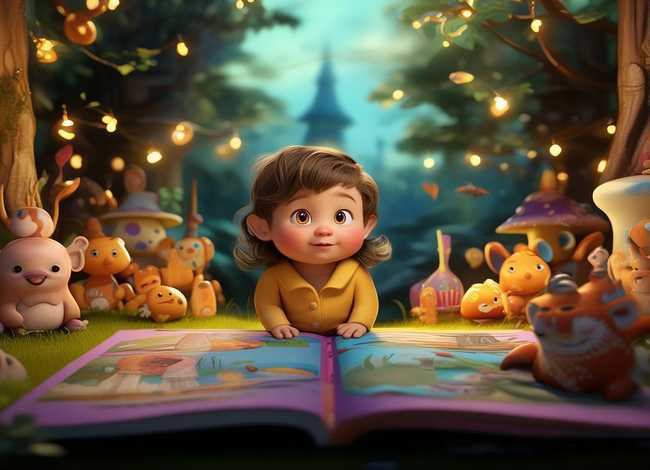 儿童插画故事书；幼儿插画故事