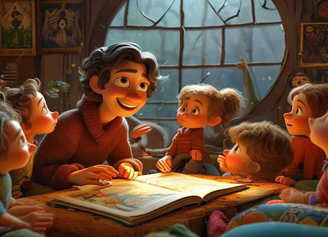 儿童讲安徒生童话故事 动画片安徒生讲故事