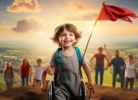 鼓励残疾儿童小故事200字左右 残疾人励志小故事300字