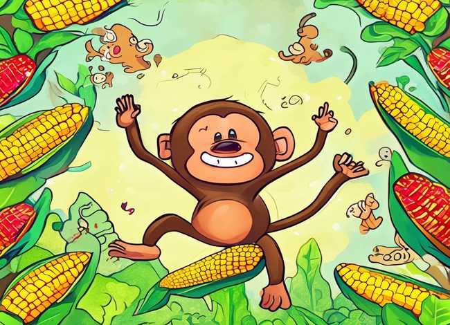 猴子掰玉米故事视频、猴子掰玉米故事视频大全