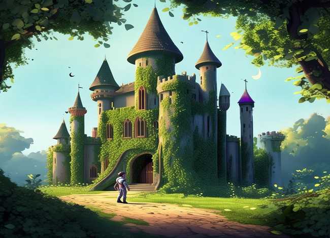 城堡童话故事50字 - 城堡的故事50字