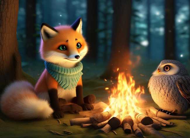 小狐狸儿童睡前故事简短（小故事睡前狐狸故事文字版）