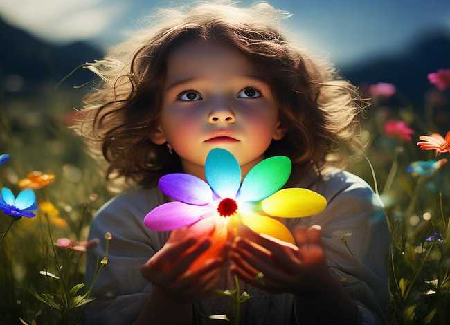 七色花儿童的故事、七色花简单的故事