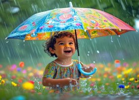 纸雨伞幼儿故事（关于雨伞的故事幼儿小故事）