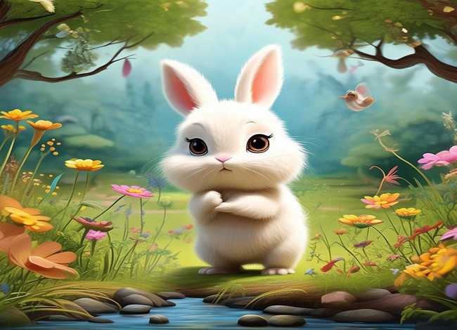 儿童故事《小兔乖乖》 经典启蒙故事《小兔乖乖》