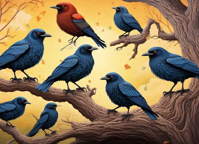 儿童故事七只乌鸦、七只乌鸦的故事全文