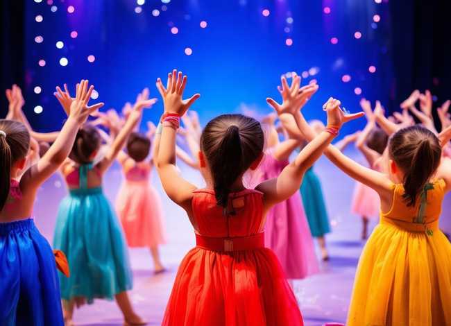 儿童舞蹈听我说谢谢你；儿童舞蹈听我说谢谢你背面