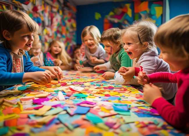 儿童色彩主题手工 - 儿童色彩主题手工制作