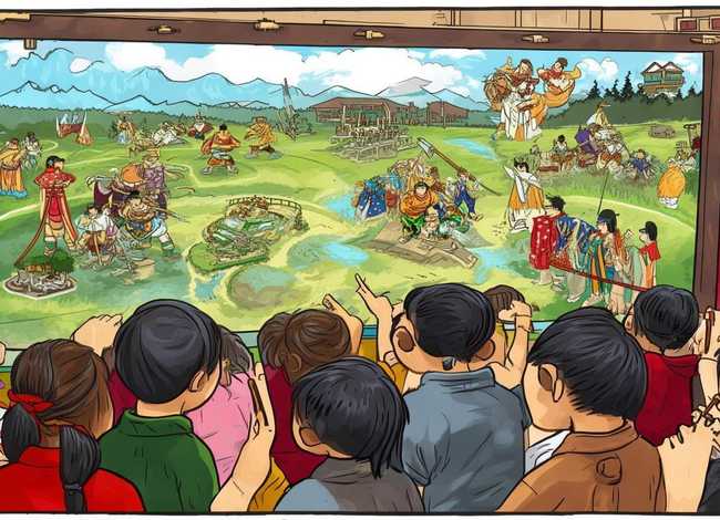 连环画儿童故事三国演义 - 三国演义连环画儿童版